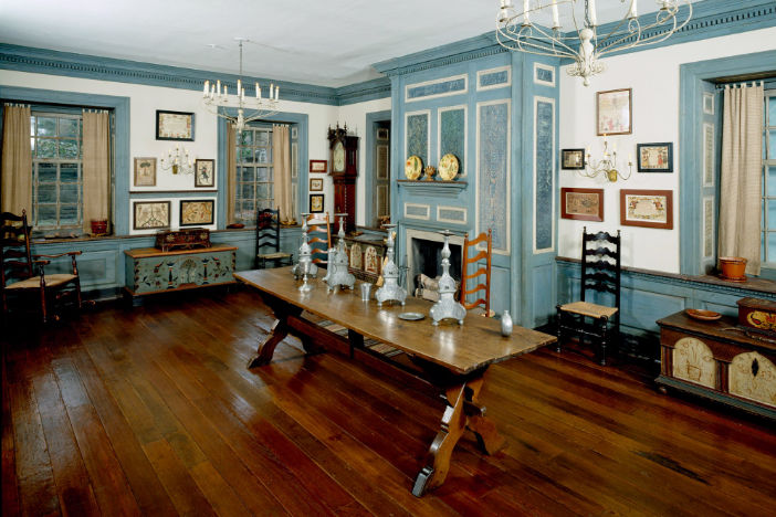 Pennsylvania Dutch interior design style - Winterthur Museum